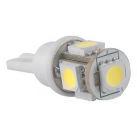 LÂMPADA AUTOMOTIVA 12V  BRANCO T10 LED