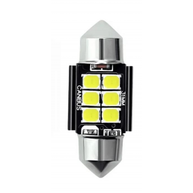 LAMPADA TORPEDO 16LEDS 31MM/36MM PAR 12V CAMBUS