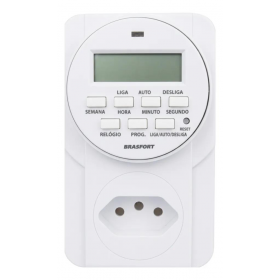 TIMER TEMPORIZADOR DIGITAL BRASFORT BIVOLT