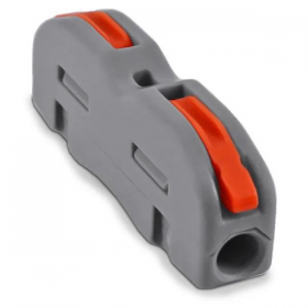 CONECTOR DE EMENDA AUTOMATICO 1 VIA CABOS 0,08 A 4,0MM ATE 32A SIBRATEC 13452