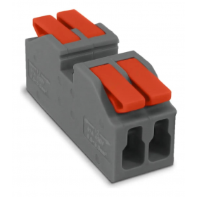 CONECTOR DE EMENDA AUTOMATICO KV226-2 - 2 VIAS CABOS 0,5 A 6,0MM ATE 41A  SIBRATEC