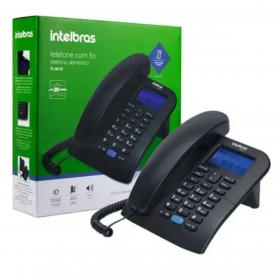 TELEFONE INTELBRAS C/FIO C/ID TC60