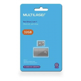 CARTAO MEMÓRIA  CLASSE 10 32GB MULTILASER