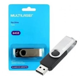 PEN-DRIVE MULTILASER 64GB