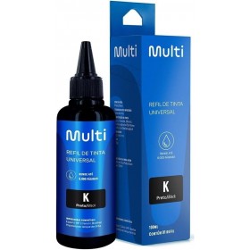 REFIL TINTA PRETO EPSON 100ML MULTILASER