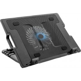 SUPORTE BASE NOTEBOOK C/ COOLER  VERTICAL