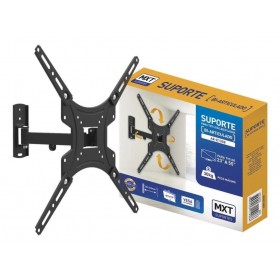 SUPORTE ARTICULADO P/TV 23"A 65" 2 MOVIMENTOS ATE 30KG MXT