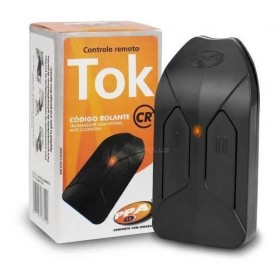CONTROLE DE PORTÃO TRANSMISSOR PPA-TOK PRETO 433MHZ