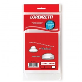 RESISTÊNCIA LORENZETTI BELLA DUCHA 4T/ DUCHA FASHION 6800W 220V 3056-A