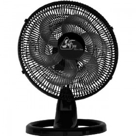 VENTILADOR OSCILANTE MESA/PAREDE  40CM BIVOLT PRETO VENTURA
