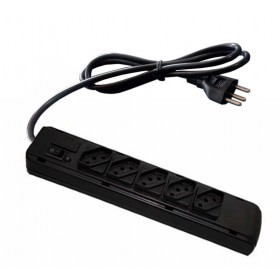 FILTRO DE LINHA 05 TOMADAS 10A 1,10MT ABS CONDUTOR ELE.CONEX. KITEC