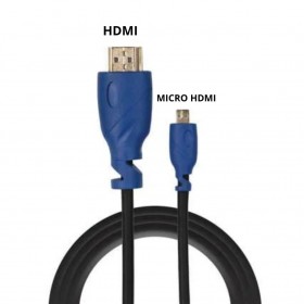 CABO MICROHDMI X HDMI 2MTS