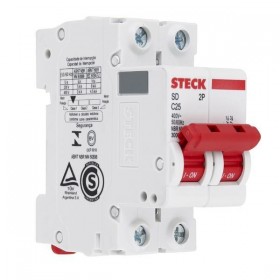 DISJUNTOR 25A BIPOLAR STECK