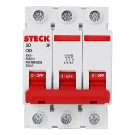 DISJUNTOR 63A TRIPOLAR STECK